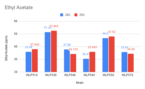 Ethyl Acetate - Belgian Strains